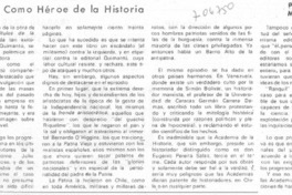 El pueblo como héroe de la historia