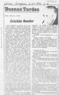 Cristián Nandor