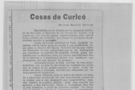 Cosas de Curicó