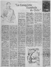 "La conquista española de Chile"