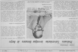 Profesores universitarios investigan literatura de Borges