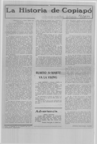 La historia de Copiapó