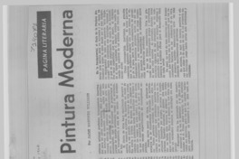 Guía de la pintura moderna