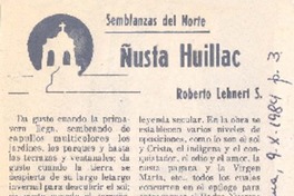 Ñusta Huillac