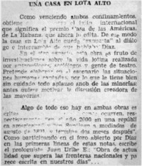 Una casa en Lota Alto