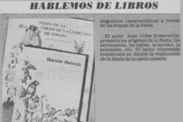 Fiesta de la virgen de la Candelaria de Copiapó.