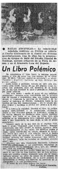 Un libro polémico