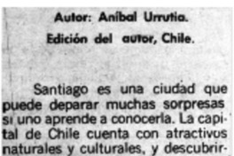 Santiago turístico y cultural.