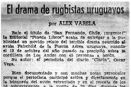 El drama de rugbistas uruguayos