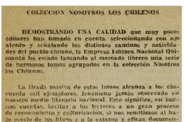 Colección nosotros los chilenos
