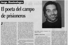 El poeta del campo de prisioneros : [entrevistas]
