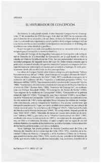 El historiador de Concepción