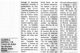 Gabriela Mistral y el Valle de Elqui