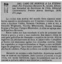 Del Cabo de Hornos a la eternidad