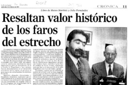 Resaltan valor histórico de los faros del Estrecho.
