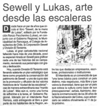 Sewell y Lukas, arte desde las escaleras