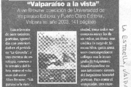 Valparaíso a la vista".