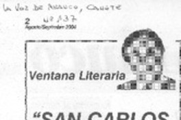 San Carlos, tus raíces