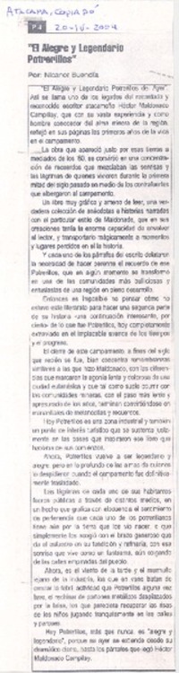 El alegre y legendario Potrerillos