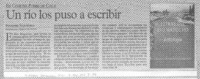 En comuna pobre de Chile : un río los puso a escribir
