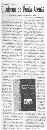 Cuaderno de Punta Arenas