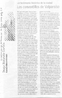 Los conventillos e Valparaíso