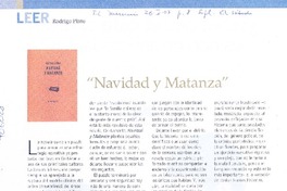 Navidad y Matanza