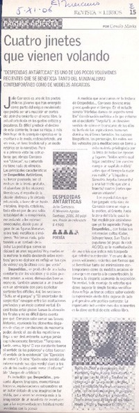 Cuatro jinetes que vienen volando