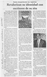 Revalorizan su identidad con escritores de su sita  [artículo]