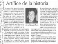 Artífice de la historia  [artículo]