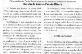 Revelando nuestro pasado minero  [artículo]