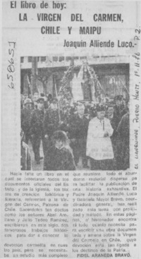 La Virgen del Carmen, Chile y Maipú