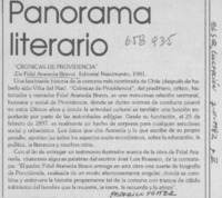 Panorama literario