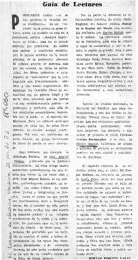 Guía de lectores