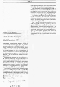 Gabriela Mistral en Antofagasta  [artículo] Eugenio García-Díaz.