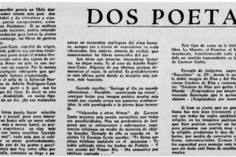 Dos poetas