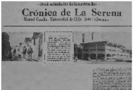 Crónica de la Serena