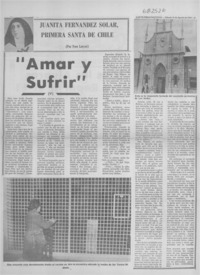 Amar y sufrir"