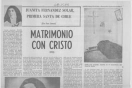 Matrimonio con Cristo