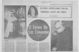 El fervor de los creyentes