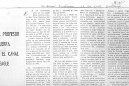 El profesor Guerra y el canal Beagle