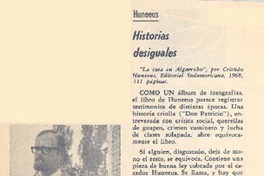 Historias desiguales.