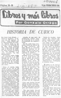 Historia de Curicó
