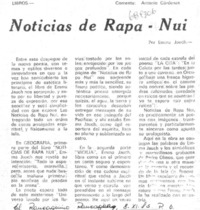 Noticias de Rapa-Nui