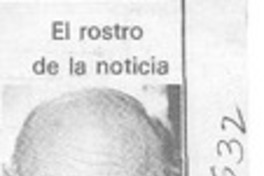 El rostro de la noticia.