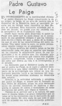 Padre Gustavo Le Paige