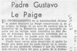 Padre Gustavo Le Paige