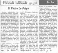 El Padre Le Paige