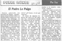 El Padre Le Paige