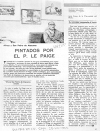 Pintados por el P. Le Paige.